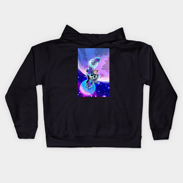 To the stars Kids Hoodie by Commander Tomorrow 